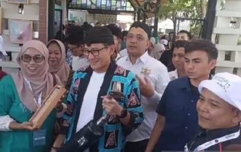 Sandiaga Puji Knalpot ‘Zero Noise’ Buatan Pengrajin Purbalingga
