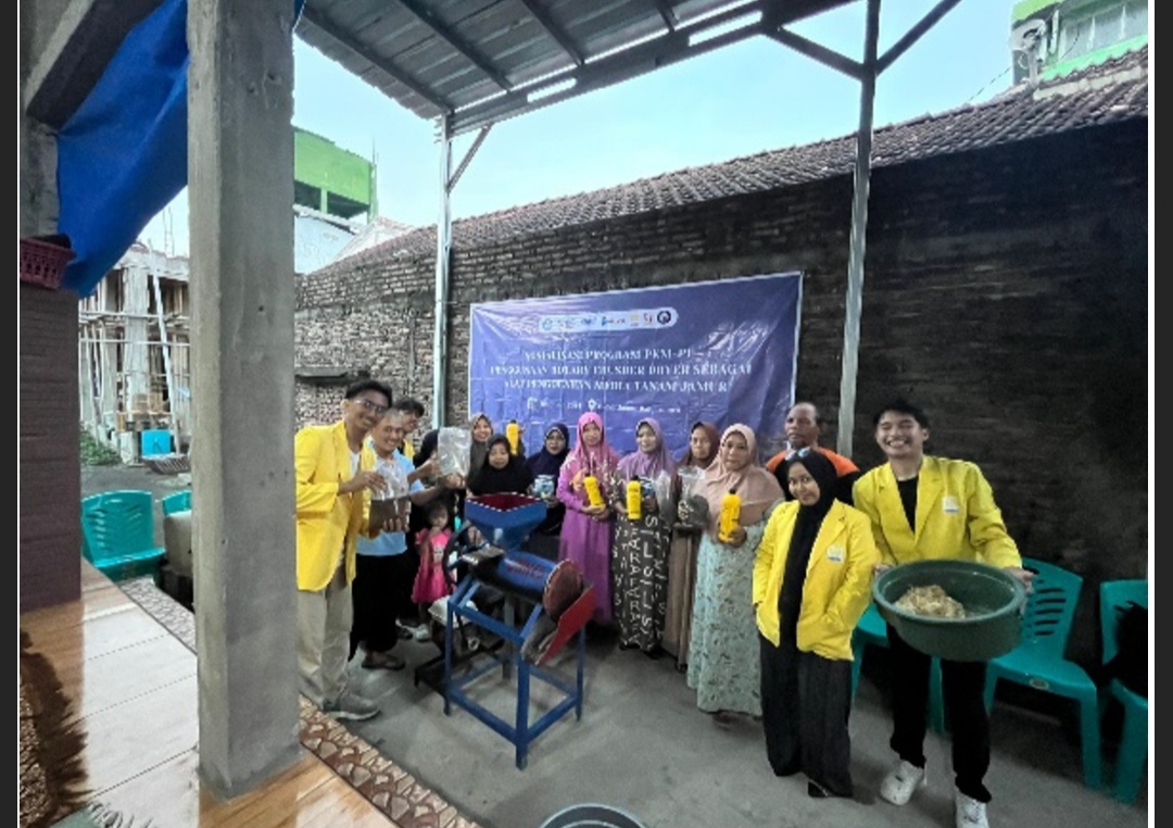 Lima Mahasiswa UNNES Sukses Kembangkan Teknologi untuk Pembuatan Media Tanam Jamur
