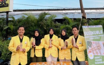 Susikuble, Sumpit Kombinasi Sendok Garpu Edible 3in1 dari Kulit Durian Karya Tim PKM-K UNNES