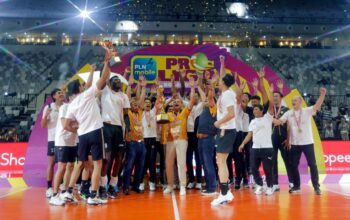 Proliga 2024, Tim Voli Jakarta Bhayangkara Presisi Sukses Gulung Lavani