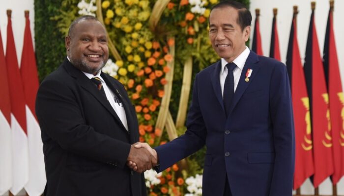 Jokowi dan James Marape Kompak Perkuat Kerja Sama Keamanan Indonesia – Papua Nugini