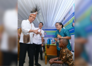 Presiden Jokowi Hadiri Vaksinasi Polio di Jayapura