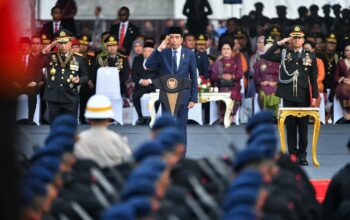 Jokowi di HUT Bhayangkara ke 78 Tahun