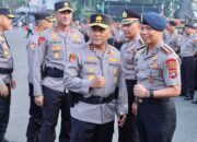 Kapolda Metro Jaya Gelar Upacara Kenaikan Pangkat 1.274 Anggotanya