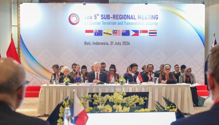 Menko Polhukam Ajak Negara Sub-Regional Meeting Tingkatkan Kerja Sama Penanggulangan Terorisme