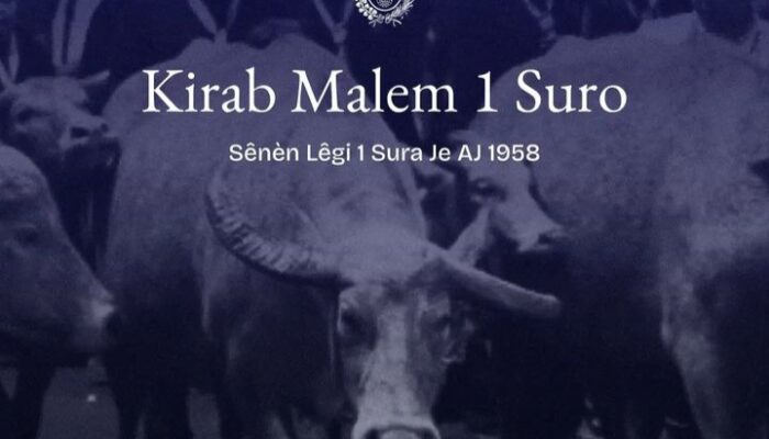 Kirab Malam 1 Suro Keraton Surakarta Hadiningrat