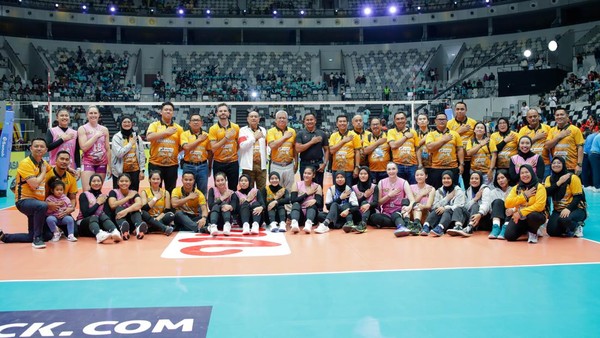 Tim Voli Jakarta Bhayangkara Presisi Sukses Juarai Proliga 2024