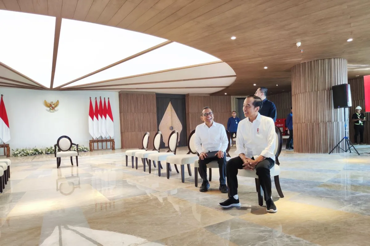 Presiden Jokowi ‘Soft Ngantor’ Hari Pertama di IKN Kaltim