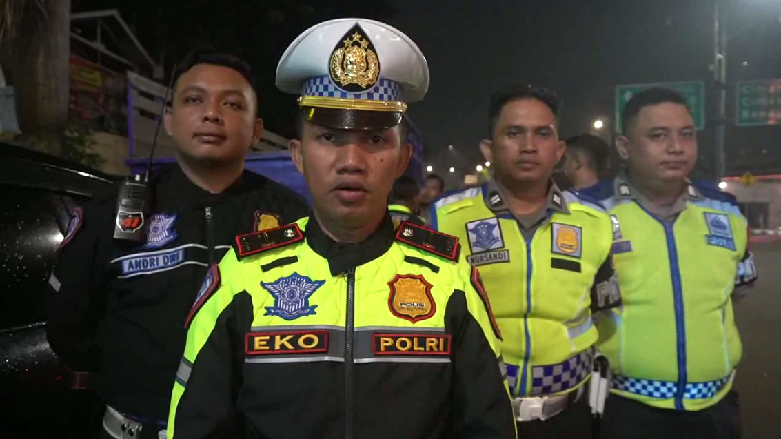 Polantas Polres Cimahi Berhasil Ciduk Debt Collector di Tengah Malam