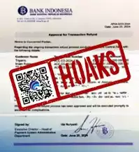 Beredar Surat Pengembalian Dana Langsung Atas Nama Bank Indonesia, Awas Penipuan