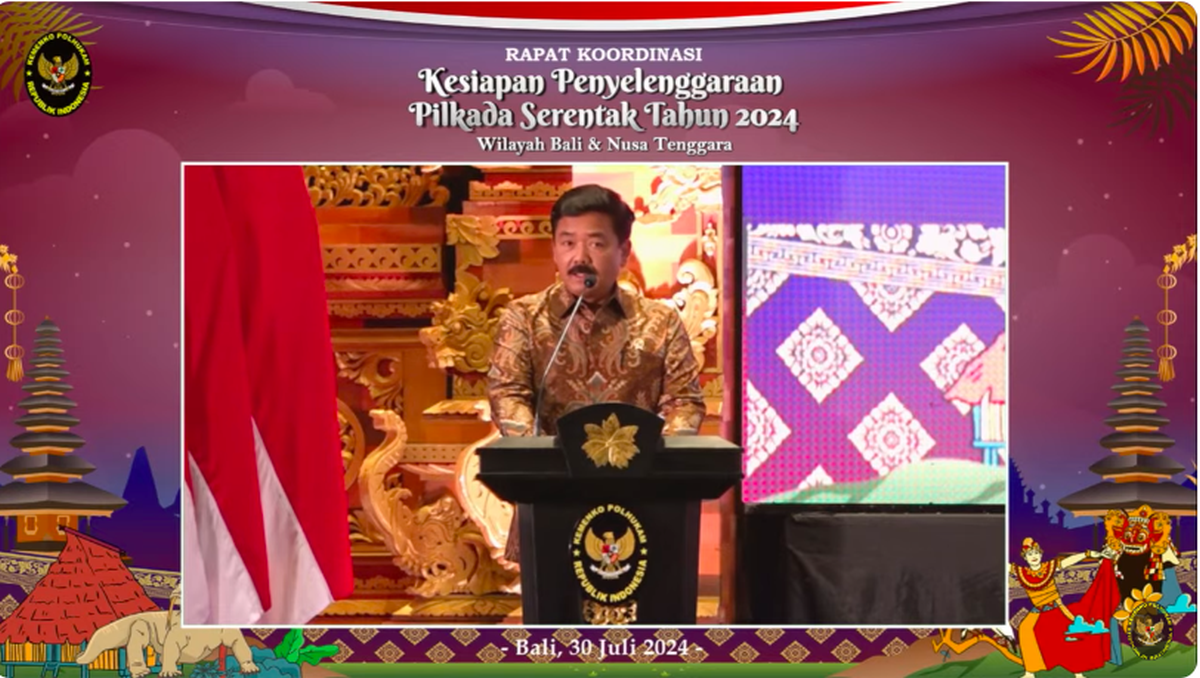 Menko Polhukam Minta TNI-Polri Tak Lengah Amankan Pilkada Serentak 2024