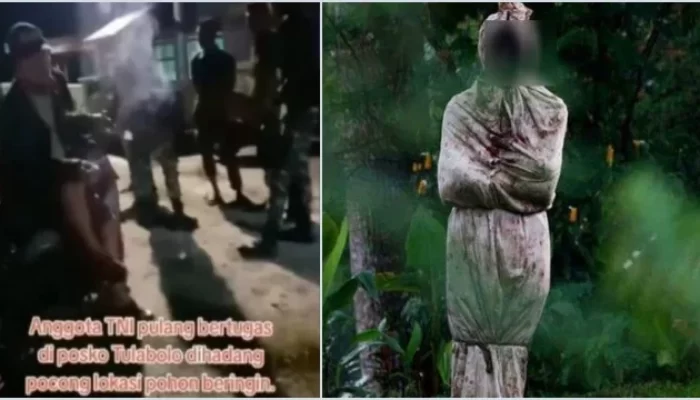 Viral TNI di Gorontalo Pingsan Gegara Lihat Pocong, Ini Kata Polisi