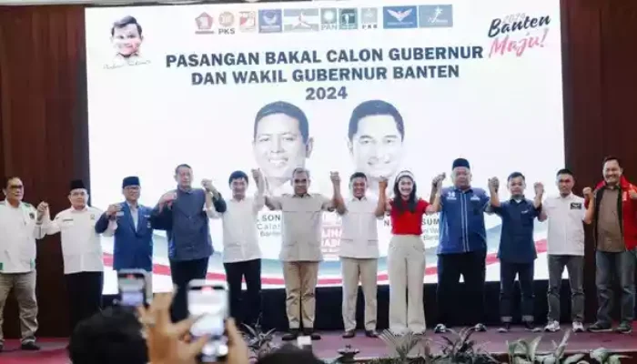 10 Partai di Koalisi Banten Maju Deklarasi, Dukung Andra Soni – Dimyati di Pilgub Banten