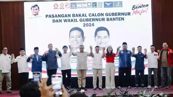 10 Partai di Koalisi Banten Maju Deklarasi, Dukung Andra Soni – Dimyati di Pilgub Banten