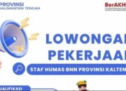 Lowongan Kerja BNN Agustus 2024, untuk S1 Semua Jurusan