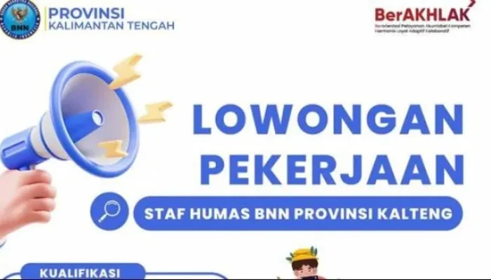 Lowongan Kerja BNN Agustus 2024, untuk S1 Semua Jurusan