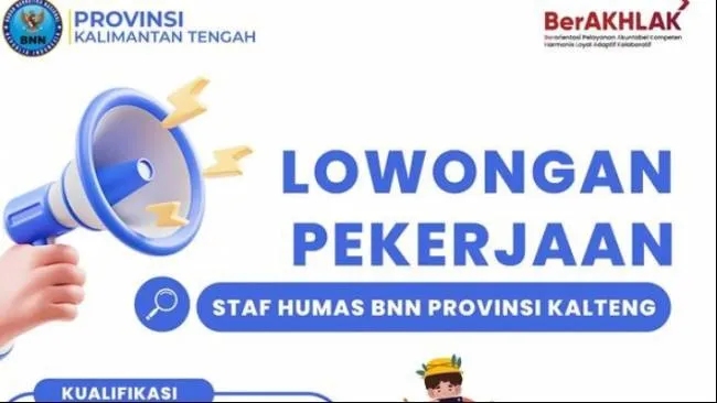 Lowongan Kerja BNN Agustus 2024, untuk S1 Semua Jurusan