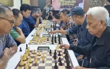 Renggangkan Ketegangan Pilpres, Para Aktivis Berbondong-bondong Ikut Turnamen Catur
