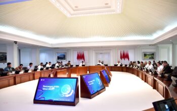 Pimpin Ratas RAPBN 2025, Presiden Jokowi: Waspadai Risiko Ekonomi Global