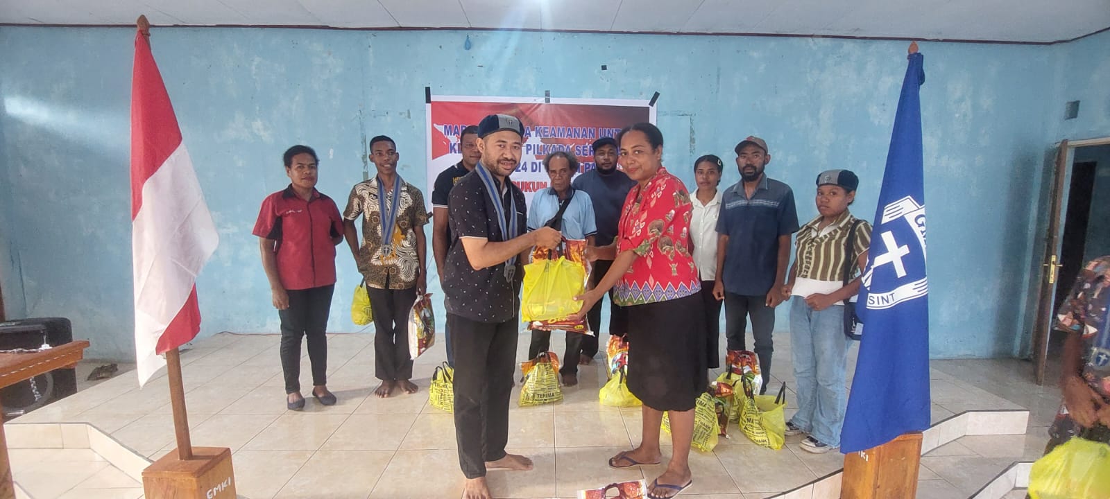 Peringati Biak Berdarah : Pemuda, Mahasiswa & Tokoh Masyarakat Biak Gelar Baksos Hingga Deklarasi Pilkada Damai