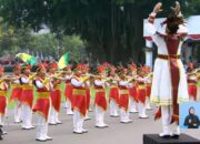 Aksi Marching Band SDN Gunung 05 Jaksel “Mexico” Tampil Memukau di Istana Merdeka Jakarta