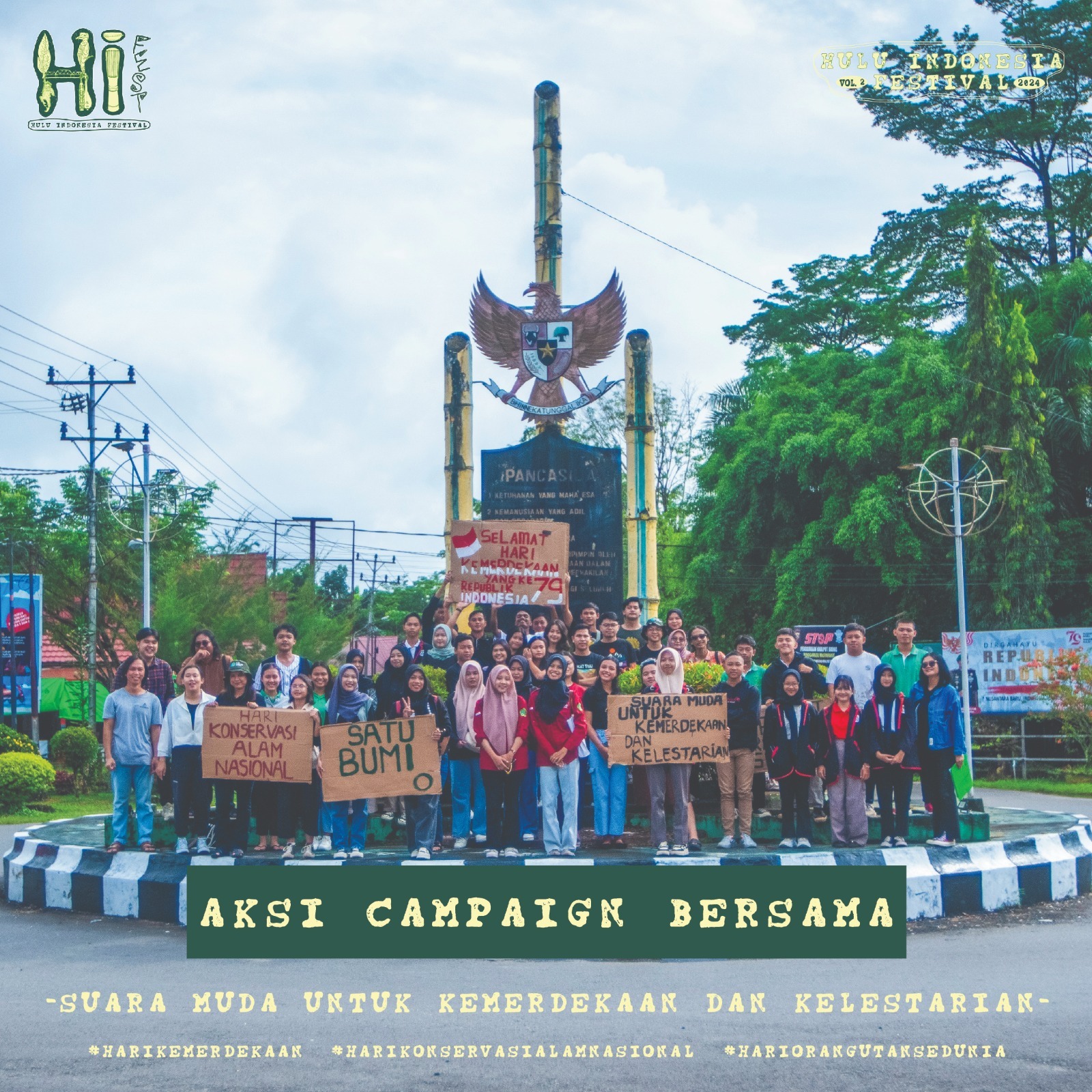 HI-Fest 2024, Ajang Anak Muda Kapuas Hulu untuk Melestarikan Alam dan Budaya Lokal