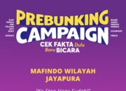 Mafindo Jayapura bersama AJI & AMSI Gelar Kampanye Prebunking, Dukung Pilkada 2024 Tanpa Hoax