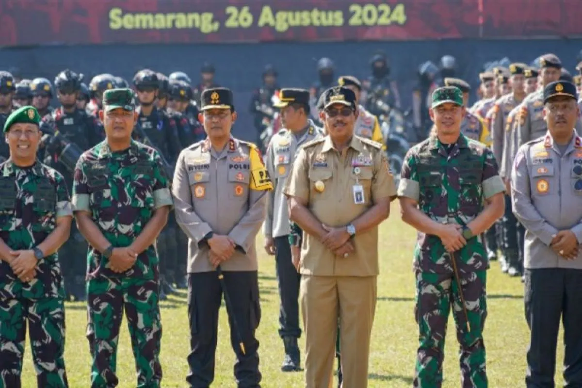 TNI-Polri Siap Bersinergi Kawal Pilkada Jateng Aman Damai