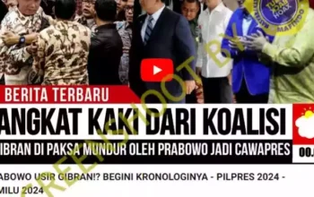 Hoaks Prabowo Paksa Gibran Mundur dari Cawapres