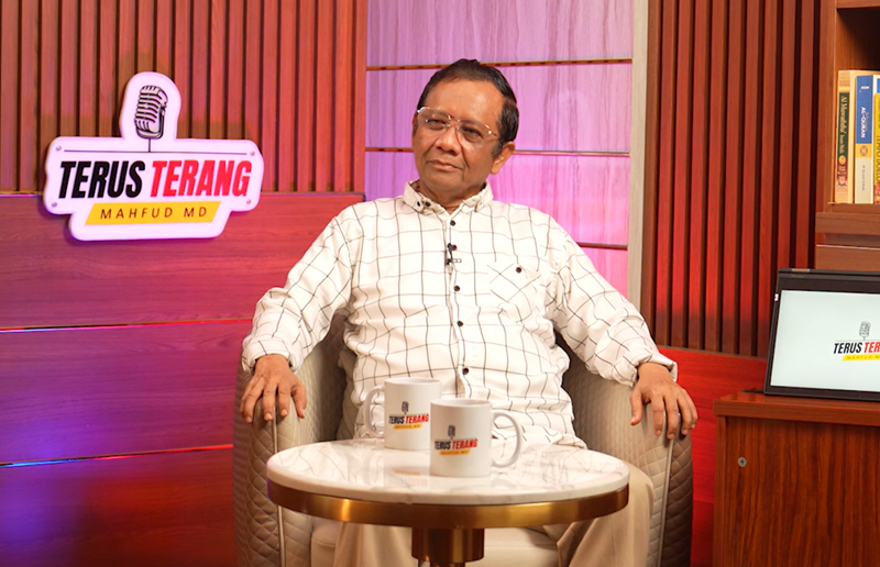 Mahfud MD Terus Terang
