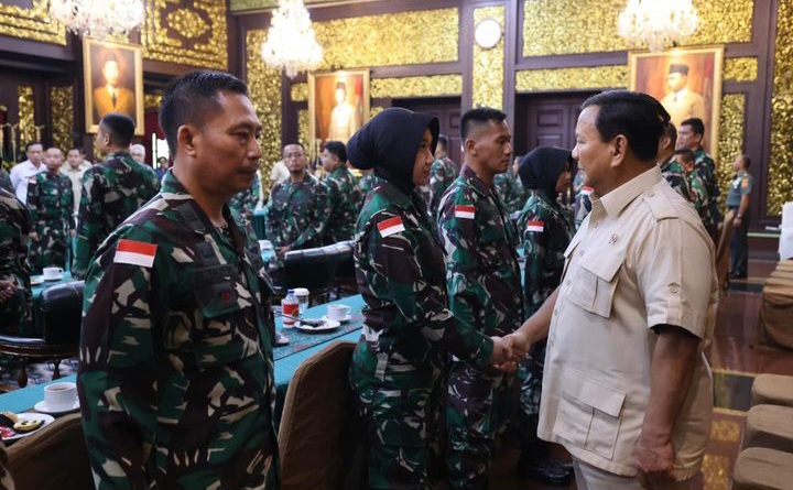Prabowo Beri Pembekalan Pada 40 Nakes Dalam Misi Kemanusiaan Gaza