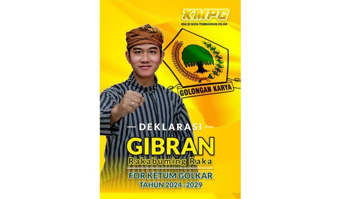 Gonjang-ganjing Partai Golkar: Airlangga Mundur, Muncul Flyer Gibran Calon Pengganti
