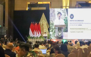 Rapa Koordinasi Penyelenggaraan Pilkada Serentak Tahun 2024 Wilayah Jawa