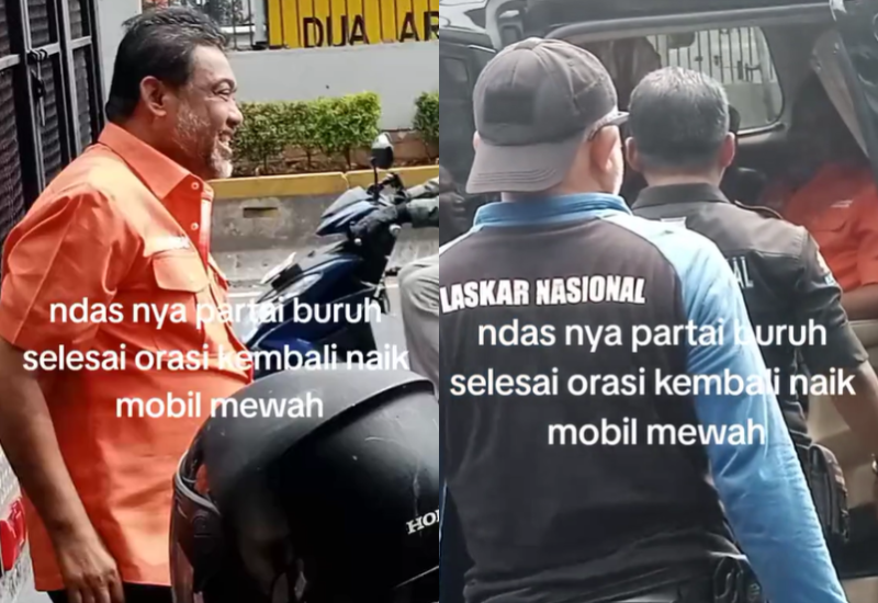 Said Iqbal Presiden Partai Buruh dan Alphard