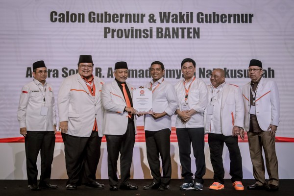 Andra Soni-Dimyati Terima B1-KWK dari PKS, Siap Daftar ke KPU