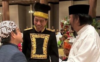 Momen Akrab Cak Imin bersama Jokowi dan Surya Paloh saat HUT RI ke-79