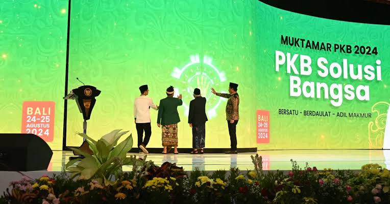 Wapres Ma’ruf Buka Muktamar PKB 2024,Cak Imin Kembali Terpilih Jadi Ketum