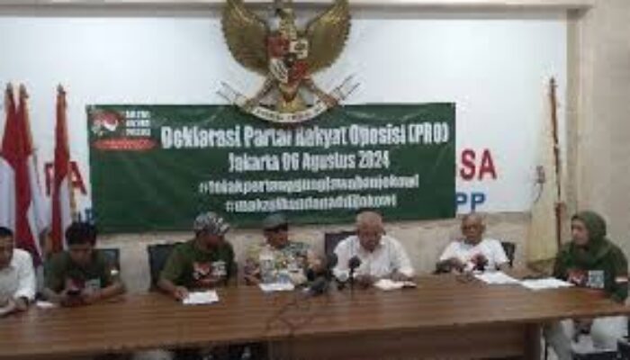 Deklarasi Partai Rakyat Oposisi, Ketum Ajak Rakyat Kembali ke UUD 45 yang Asli