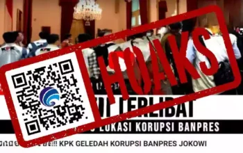 Hoaks Presiden Jokowi Terlibat Korupsi Banpres