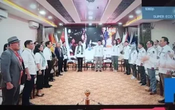 Dharma-Kun Resmi Daftar Pilkada Jakarta, Rombongan Didampingi Kamaruddin Simanjuntak