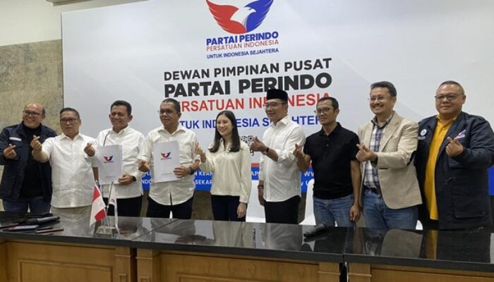 Perindo Resmi Dukung Ridwan Kamil di Pilkada Jakarta