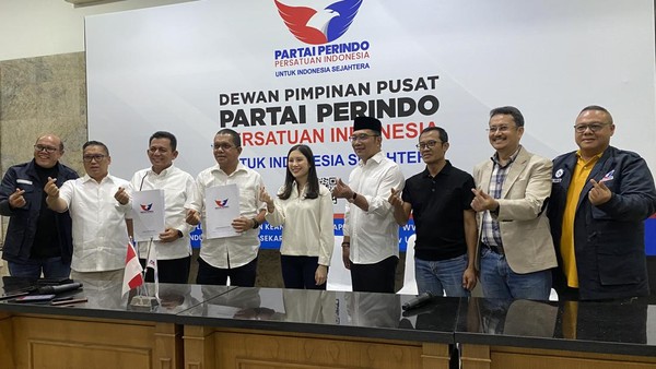Perindo Resmi Dukung Ridwan Kamil di Pilkada Jakarta