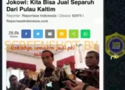 Minta Pindah IKN, Jokowi Jual Separuh Pulau Kaltim? Cek Faktanya