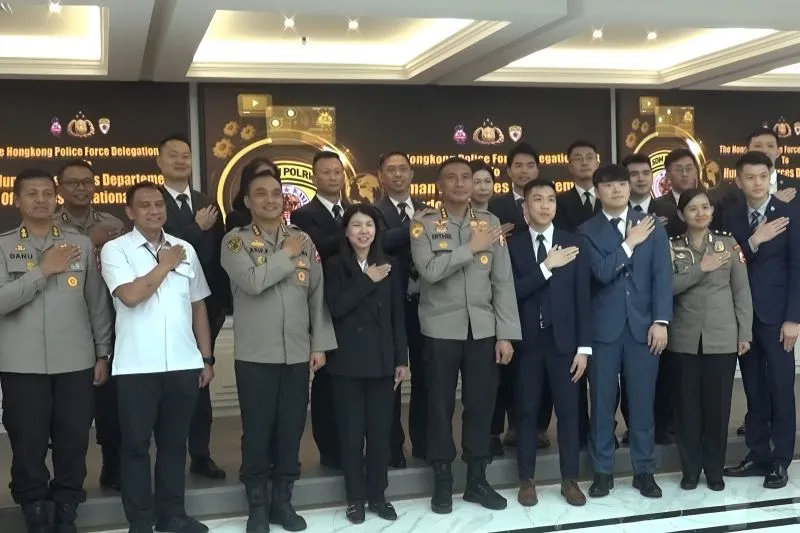 Polisi Hong Kong Studi Banding ke Indonesia, Puji Sistem Rekrutmen Polri