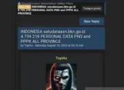 Data BKN Bocor Diretas, Sampel Data Pribadi PNS-PPPK Disebar