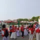 Kirab Pengembalian Bendera Merah Putih di Monas Disambut Antusias oleh Masyarakat