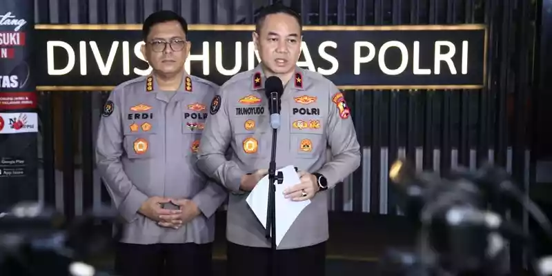 Gerak Cepat Polisi Amankan 2 Tersangka, Mabes Polri: Mari Jaga Alam Demokrasi