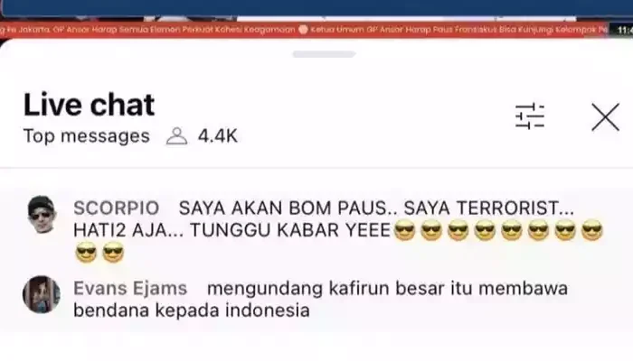 Tebar Provokasi Saat Kedatangan Paus, 7 Terduga Teroris Dibekuk Densus 88