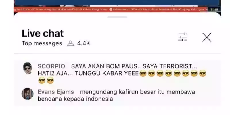 Tebar Provokasi Saat Kedatangan Paus, 7 Terduga Teroris Dibekuk Densus 88