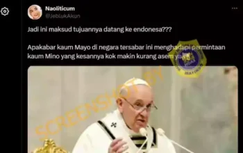 Paus Fransiskus ke Indonesia untuk Sarankan Pemberkatan Pasangan Sesama Jenis? Cek Faktanya